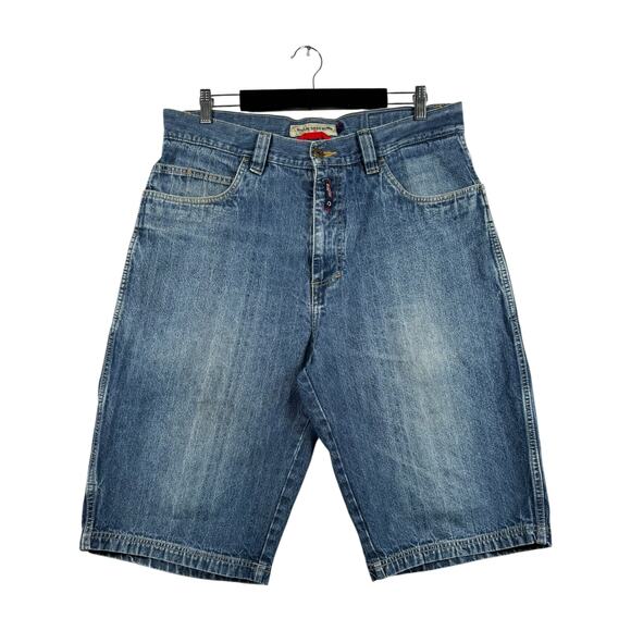 Vintage Willie Esco Denim Carpenter Shorts 36 - Picture 1 of 7